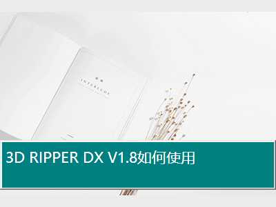 3D RIPPER DX V1.8如何使用